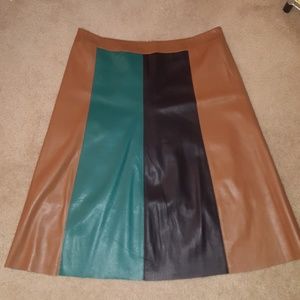 Who What Wear Skirts - Faux leather midi skirt Who What Wear Skirts - Faux leather midi skirt